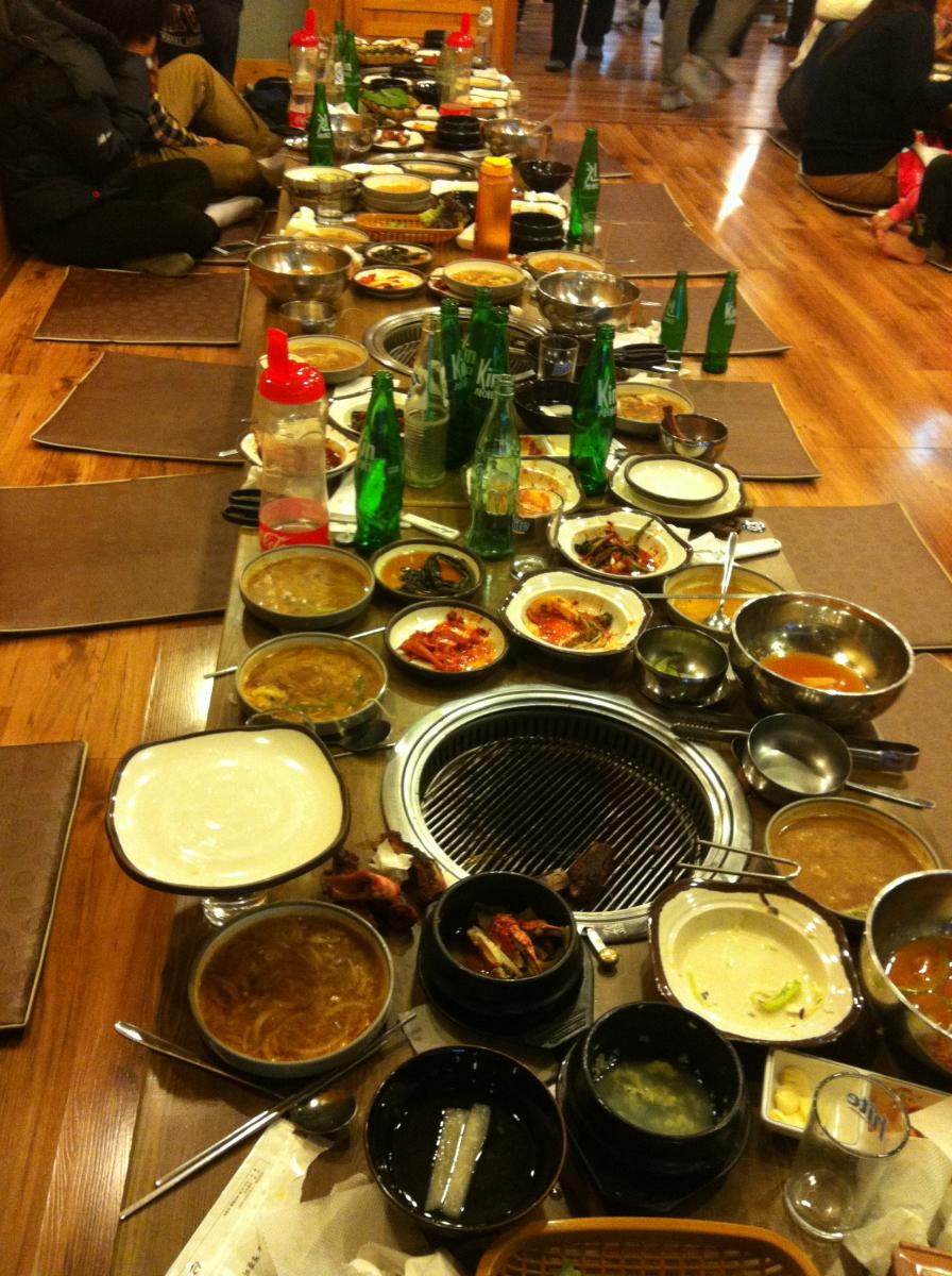 2012.11.10 새벽이슬 찬양단 회식